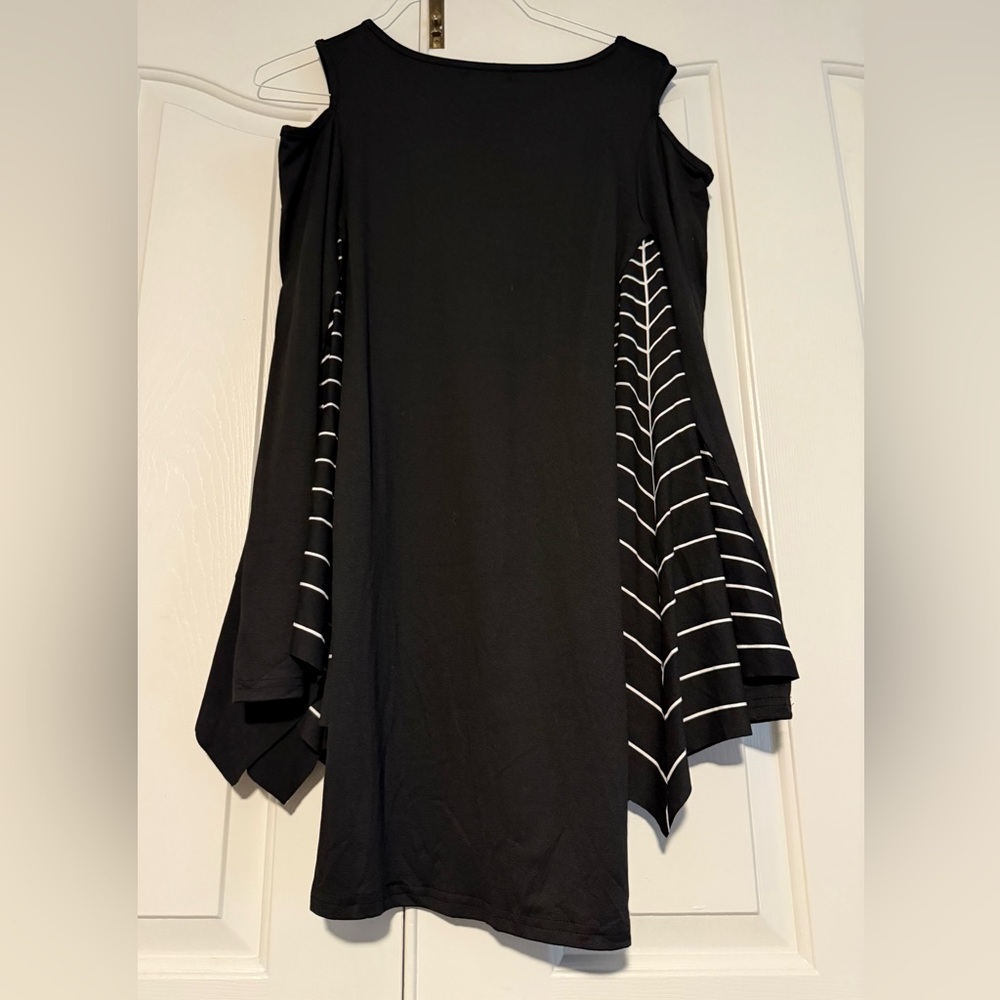 Black Spider Web Dress-Halloween costume - Picture 4 of 4